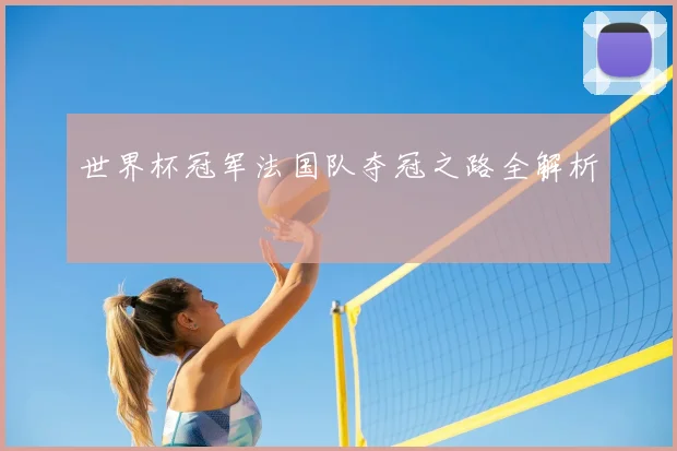 世界杯冠军法国队夺冠之路全解析