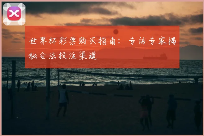 世界杯彩票购买指南:专访专家揭秘合法投注渠道